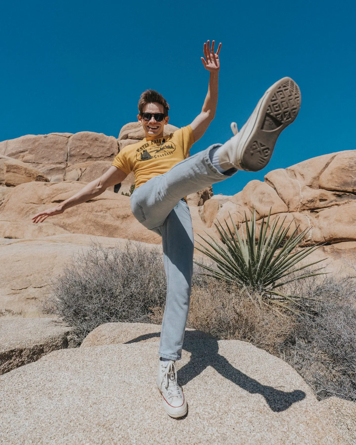 joshua Tree National Park day trip hikes photography Things to do Instagram spots photographers guide Day trip Los Angeles Jumbo Rocks Skull Rock Arch Cholla Cactus Garden Key's View